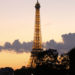 eiffelturm im Gegenlicht Paris