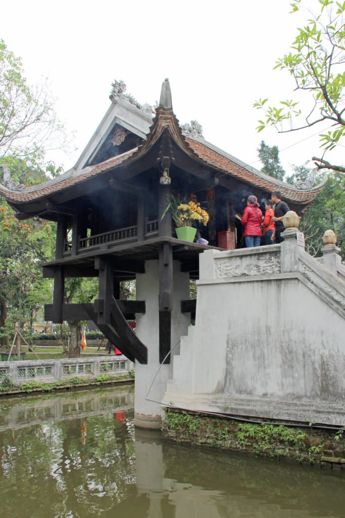 Ein Säulen Pagode Hanoi