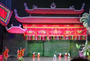 Wasserpuppentheater Vietnam Hanoi