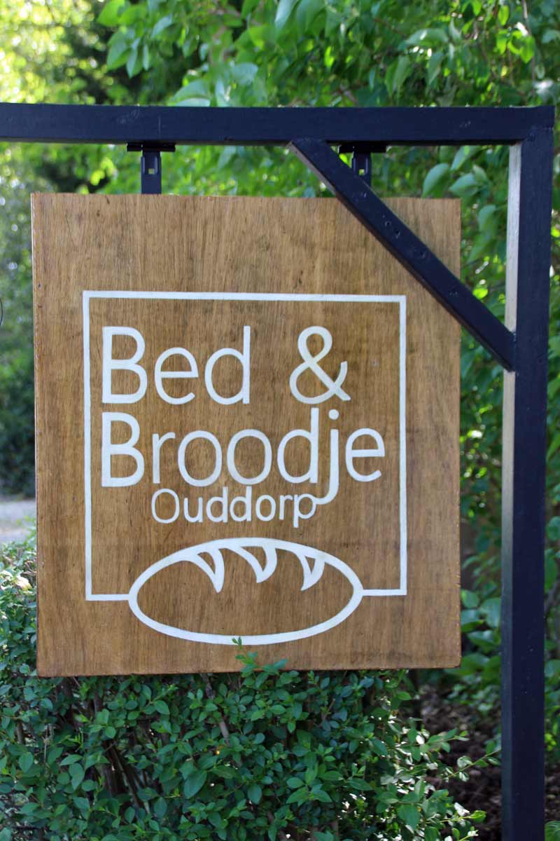 Schild Bed en Broodke