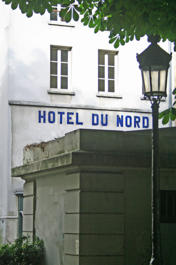 Das Hotel du Nord am Canal Saint Martin Paris romantisch