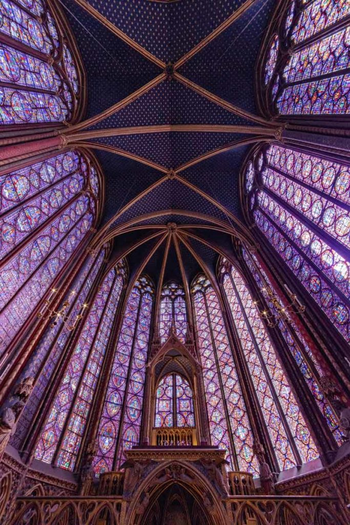 Paris Saint Chapelle Decke