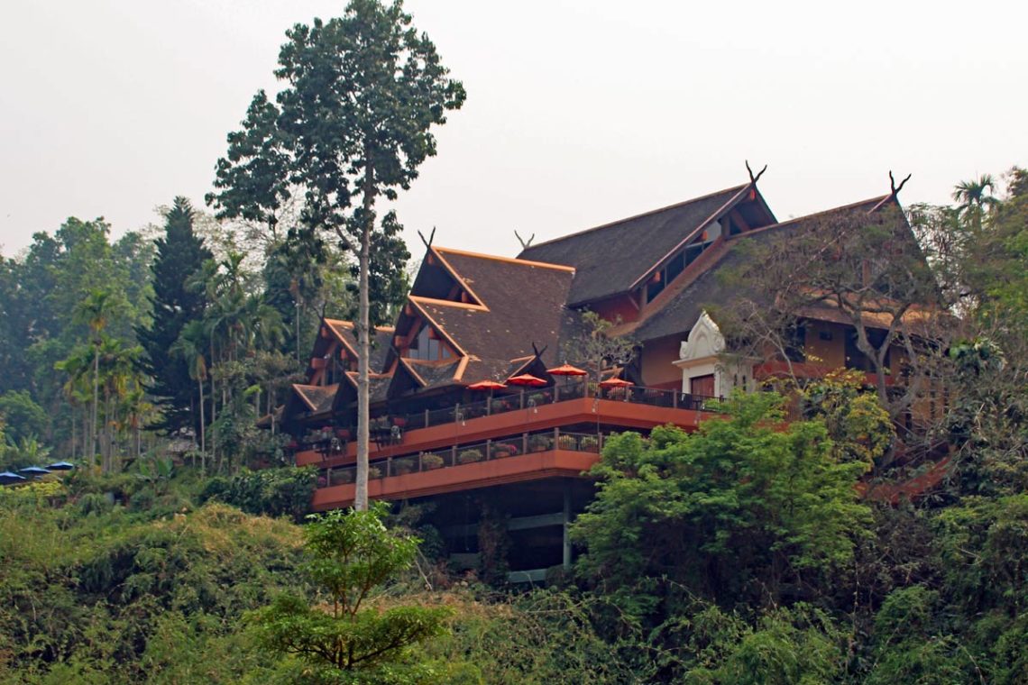 Anantara Elephant Camp and resort Haupthaus