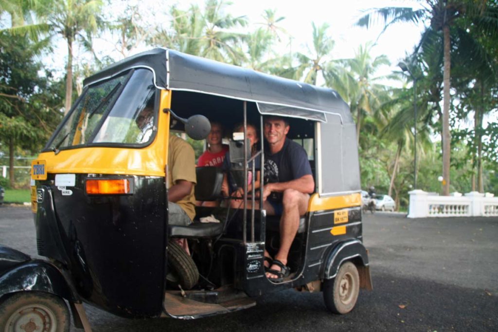 Tuktukfahrt in Indien