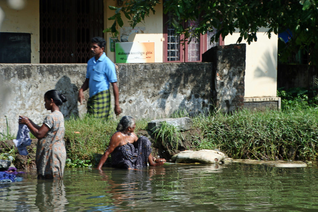 Backwater Kerala Indien