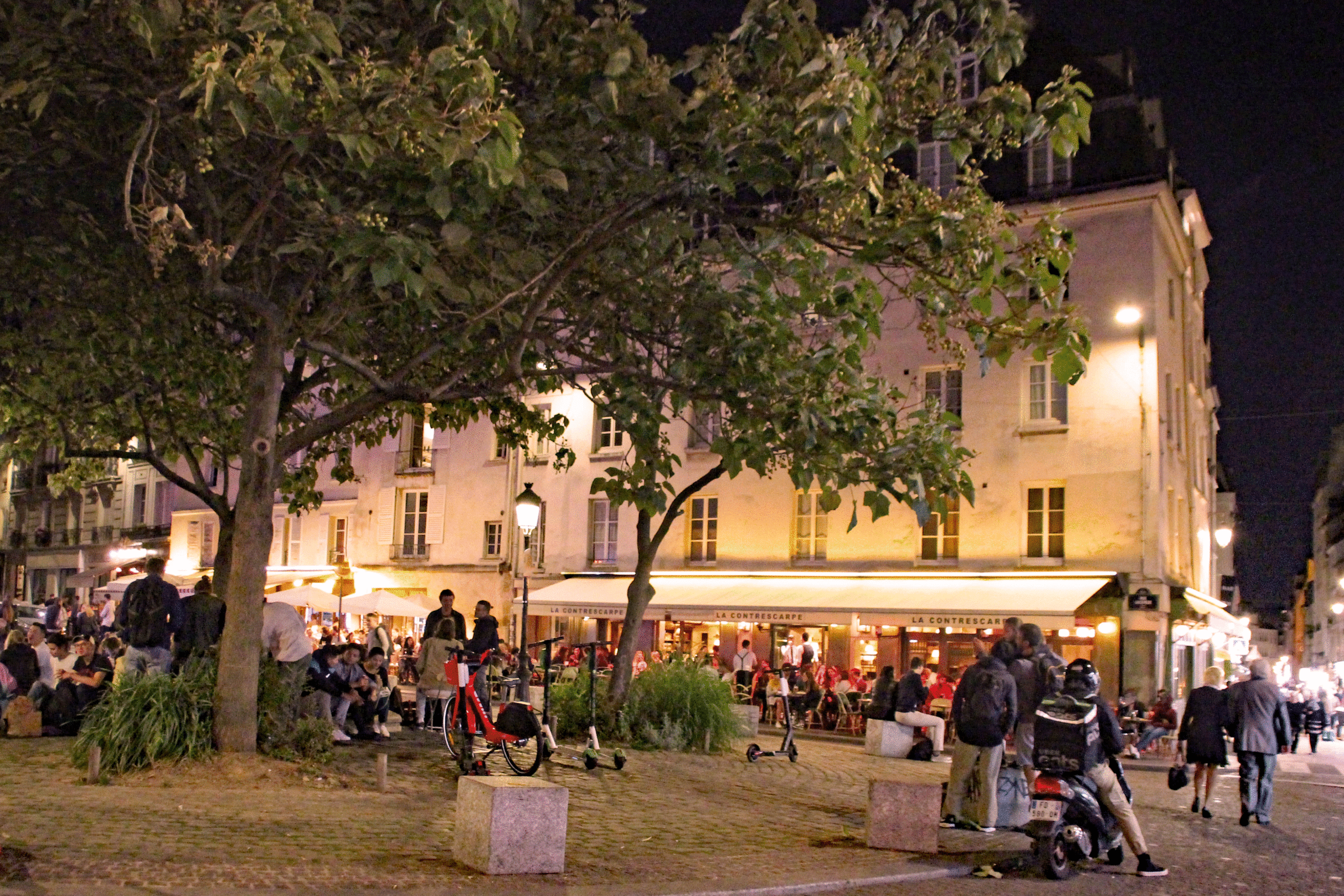Place Contrescarpe Paris