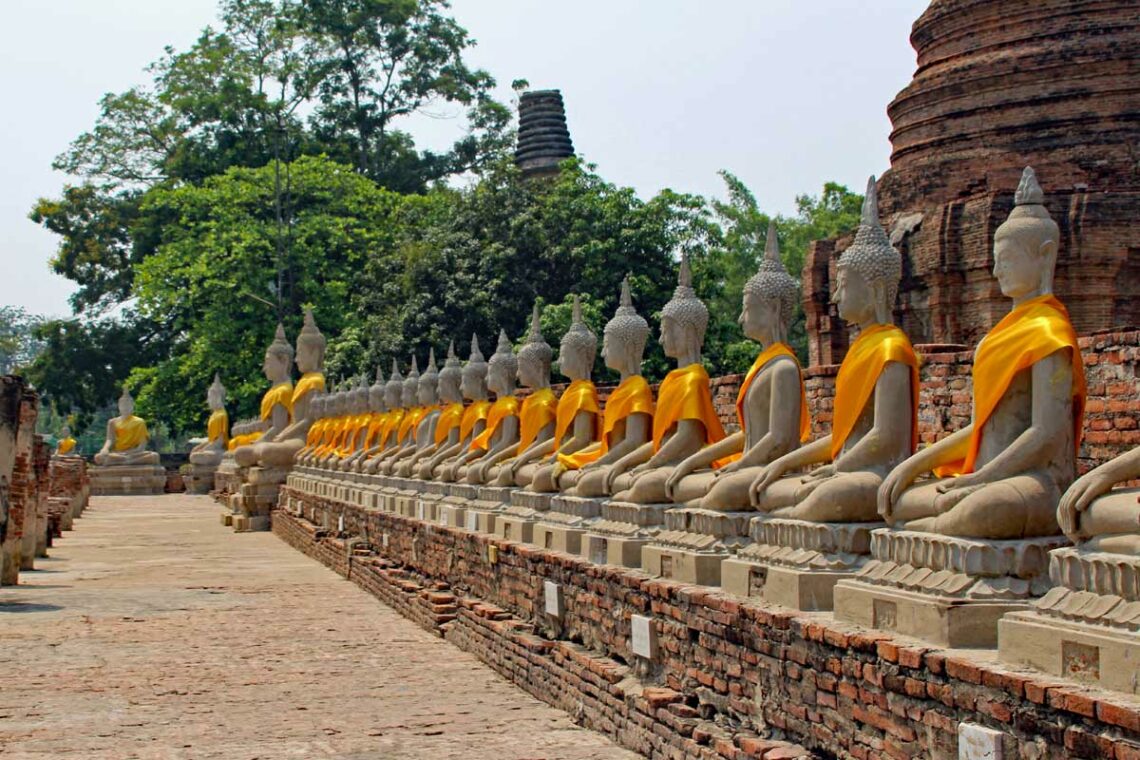 Thailand Ayutthaya Buddas