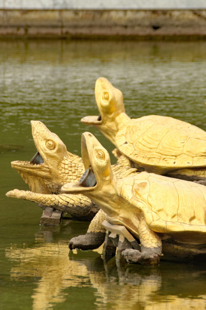 Schildkröten Latonabrunnen Versaille