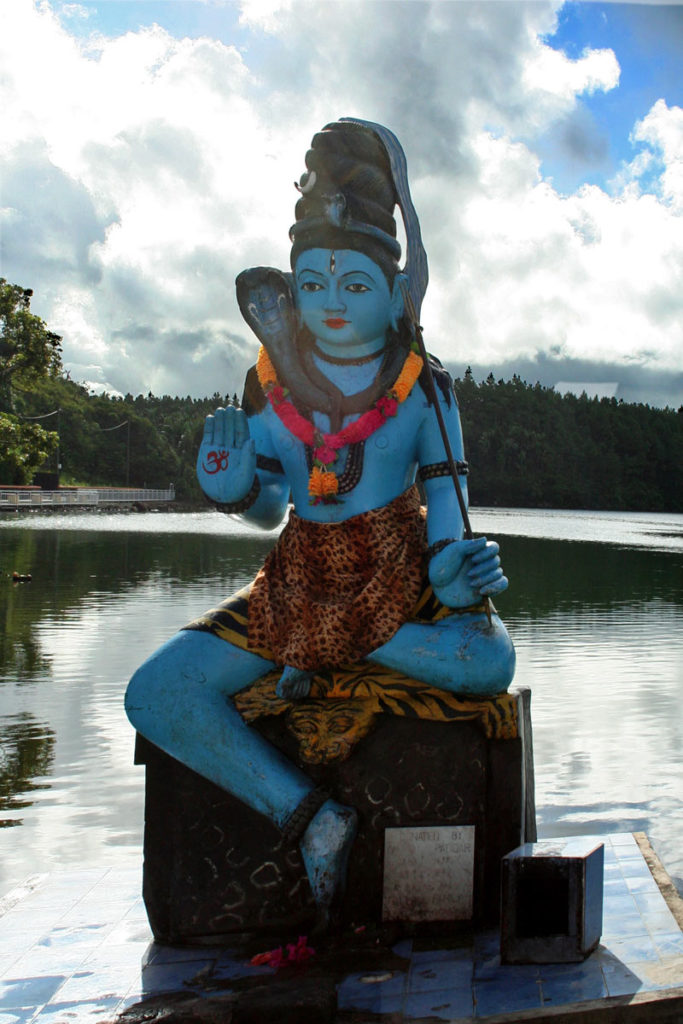 sitzende Shiva Statue