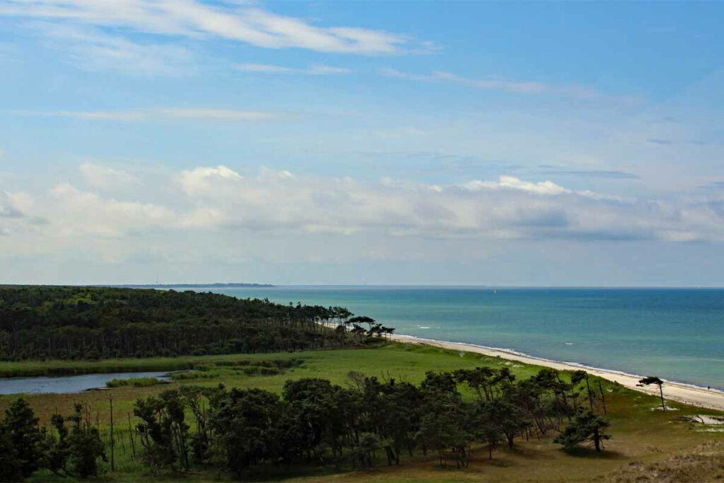 Blick auf den Weststrand