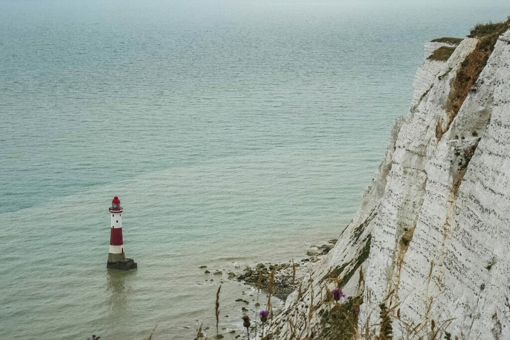 Blick auf beachy head
