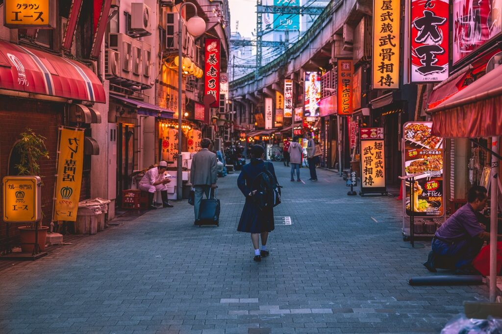 Einkaufsstrasse Japan