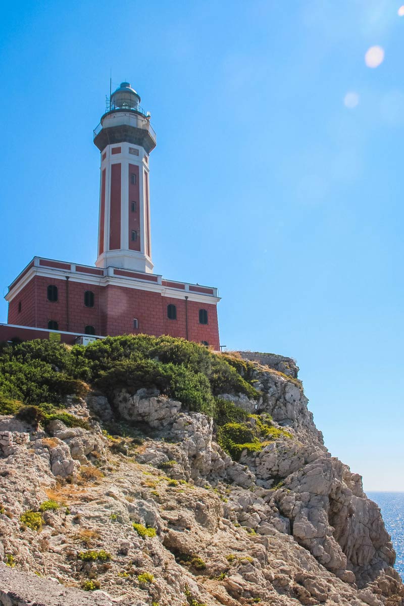 Leuchtturm Punta carena