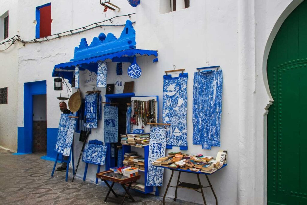 Laden in der Medina von Asilah
